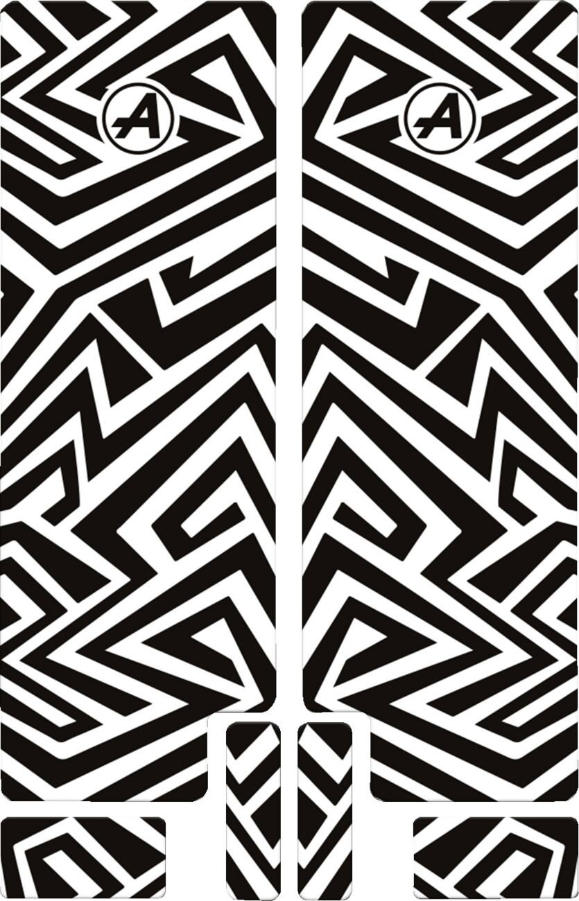 FORK DECAL BK LINES MAT