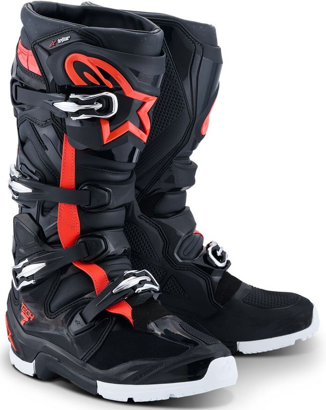 BOOT T7 END DS BLACK/RED/WH 11