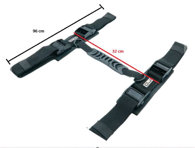 STRAP TOP/SIDE CASE HEAVY BLAC