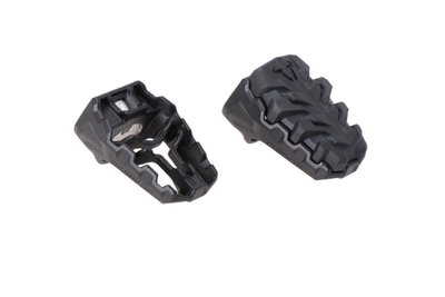 EVO FOOTREST KIT BLACK