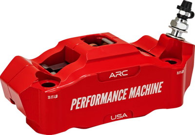 CALIPER FRONT RIGHT RED 125X4