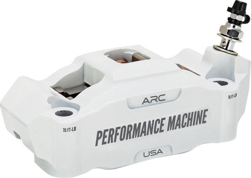 CALIPER FRONT RIGHT WHITE 125X