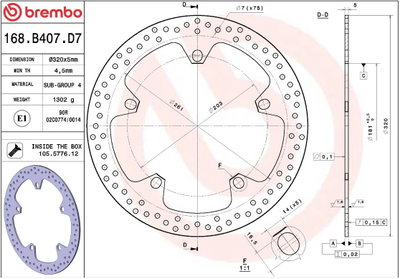BRAKE DISC FIX FR