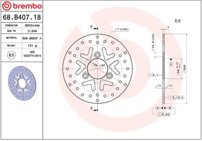 BRAKE DISC FIX FR