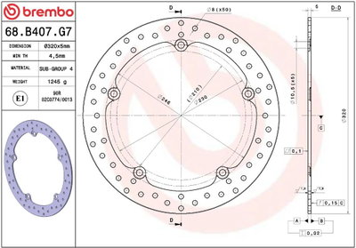 BRAKE DISC FIX FR
