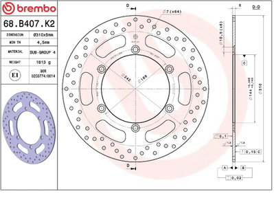 BRAKE DISC FIX FR