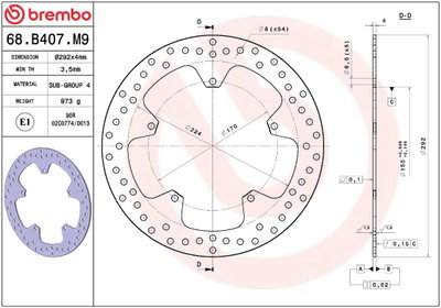 BRAKE DISC FIX FR