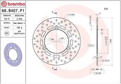 BRAKE DISC FIX FR