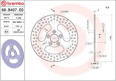 BRAKE DISC FIX FR/RR