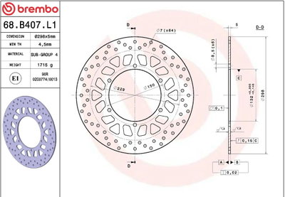 BRAKE DISC FIX FR/RR