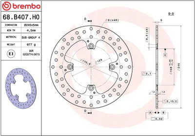BRAKE DISC FIX RR