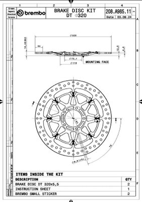 BRAKE DISCS T-DRIVE