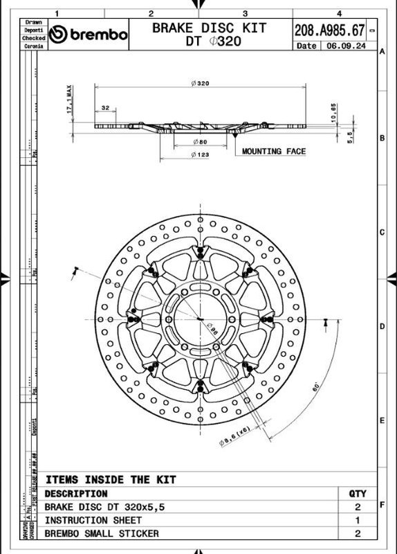 BRAKE DISCS T-DRIVE