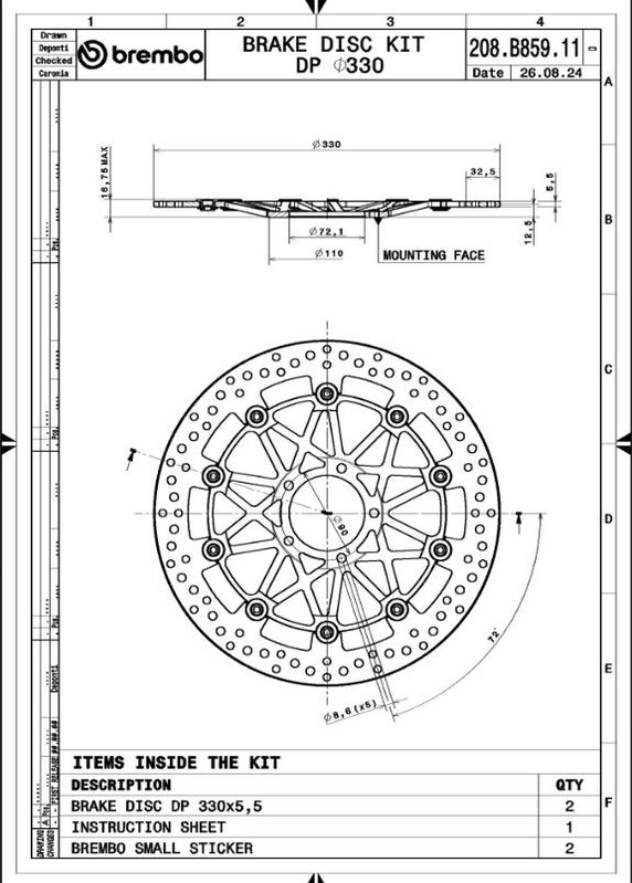 BRAKE DISCS SUPERSPORT