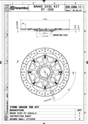 BRAKE DISCS T-DRIVE