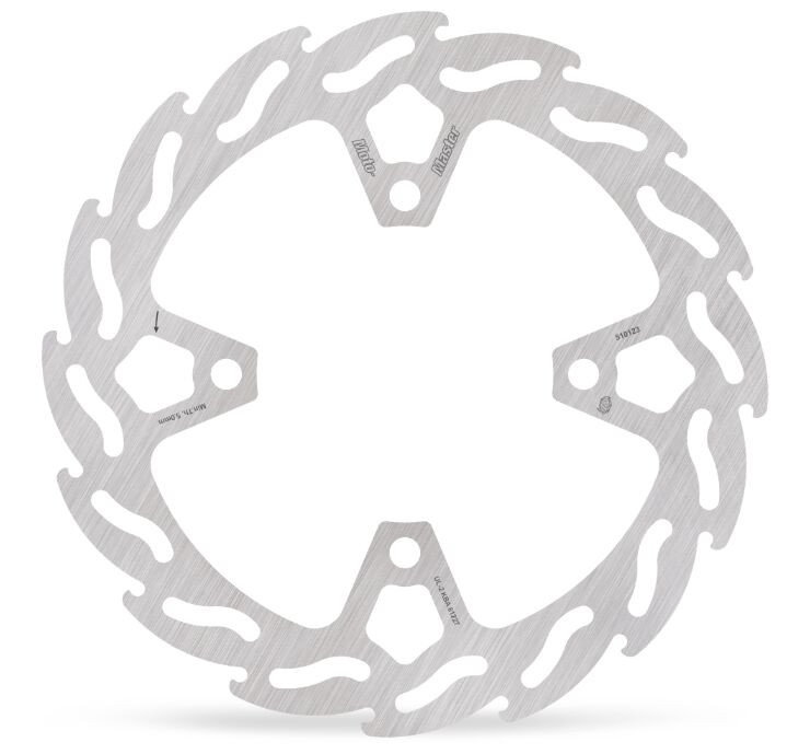 BRAKE DISC FLAME FIXED REAR TR
