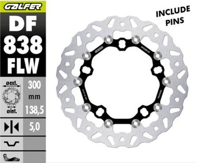 BRAKE DISC FLOAT WAVE