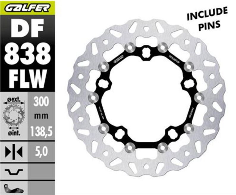 BRAKE DISC FLOAT WAVE