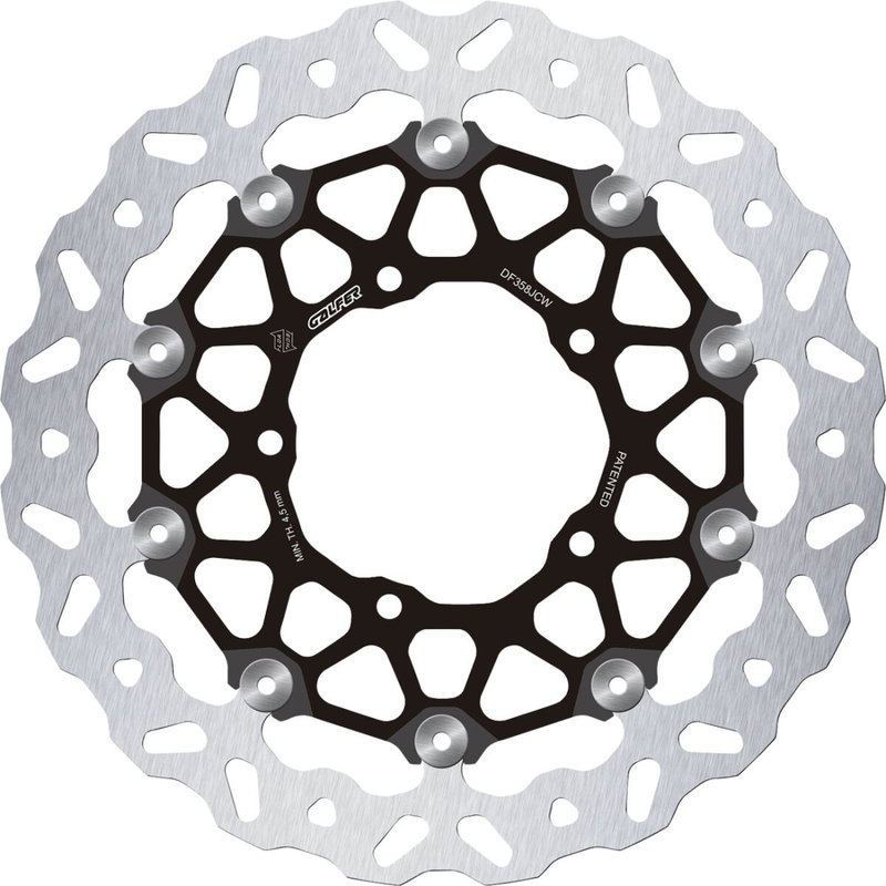 BRAKE DISC WAVE FLOATECH