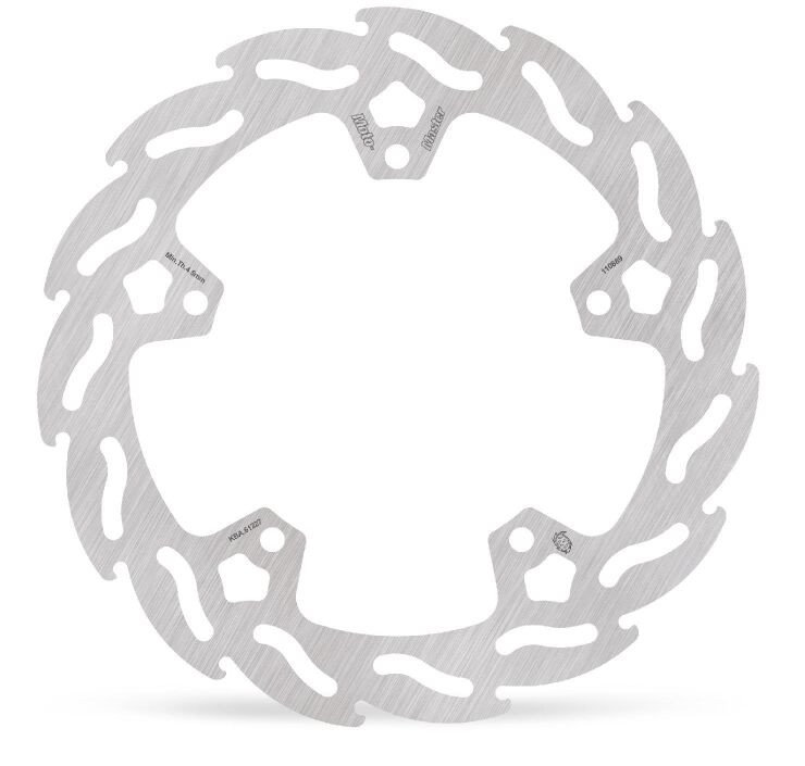BRAKE DISC FLAME FIXED REAR RH