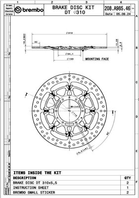 BRAKE DISCS T-DRIVE