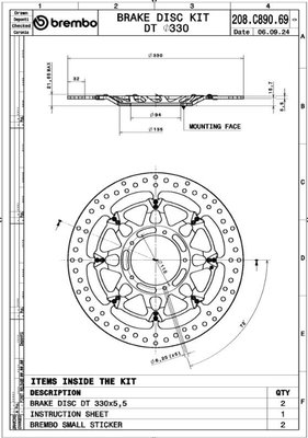 BRAKE DISCS T-DRIVE