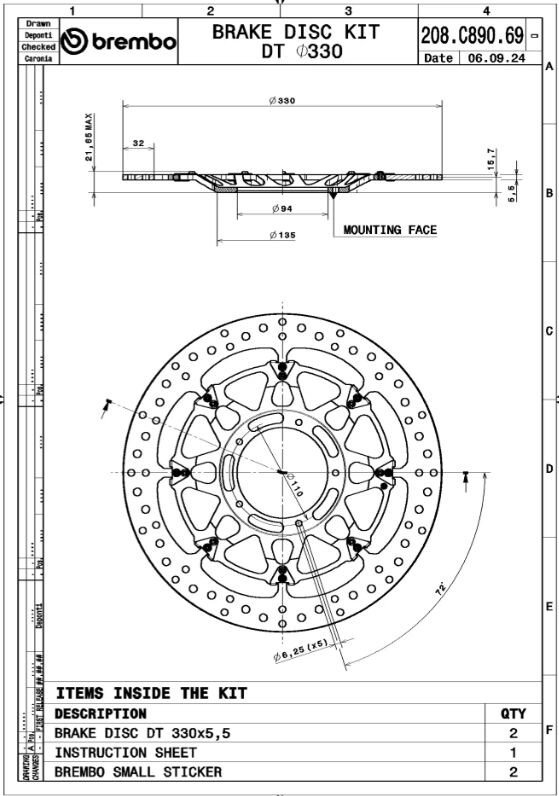 BRAKE DISCS T-DRIVE