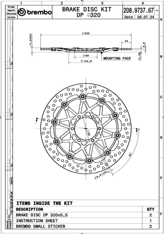 BRAKE DISCS SUPERSPORT