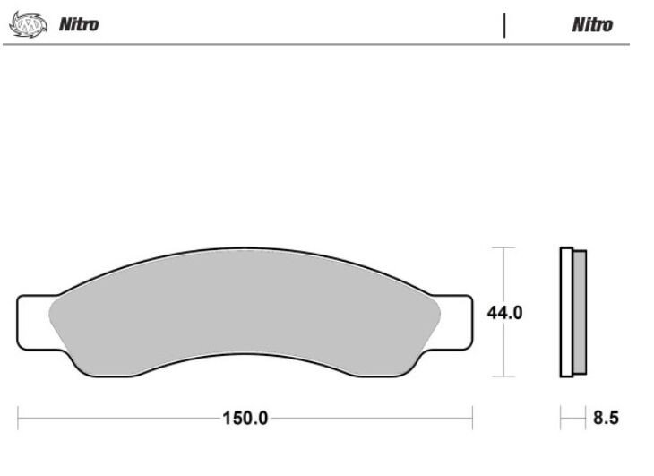 BRAKE PADS NITRO