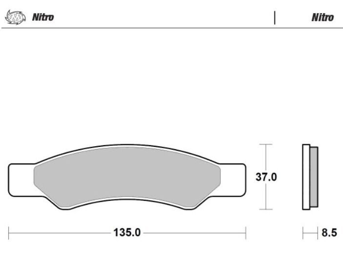 BRAKE PADS NITRO