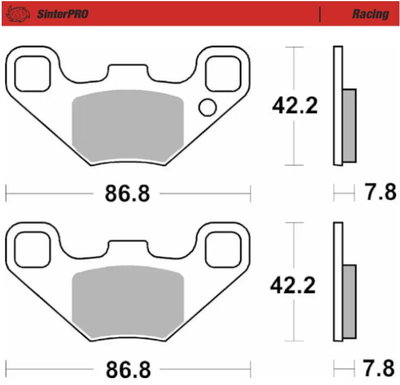 BRAKE PADS RACING