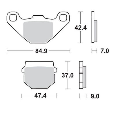 MM BRAKEPAD KAWASAKI