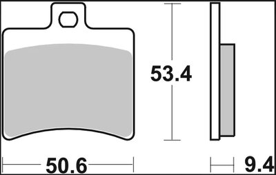 BRAKE PAD XS SINT RR