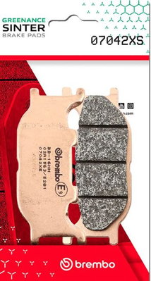 BRAKE PAD XS SINT FR