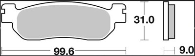 BRAKE PAD XS SINT RR