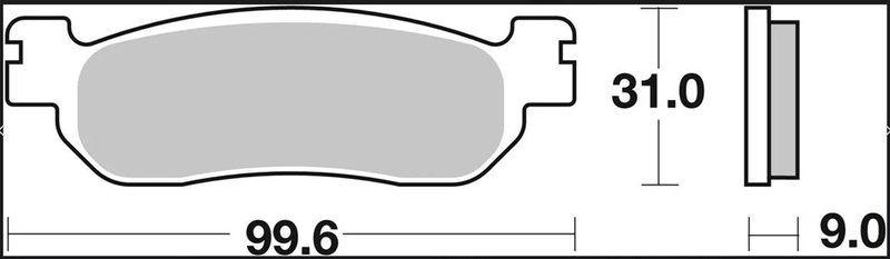 BRAKE PAD XS SINT RR