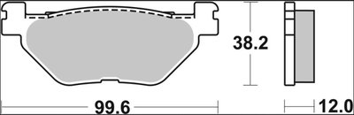 BRAKE PAD XS SINT RR