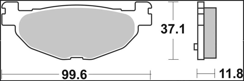 BRAKE PAD XS SINT RR