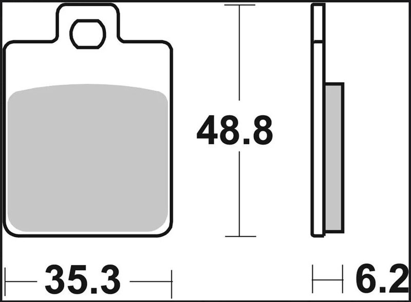BRAKE PAD XS SINT FR/RR