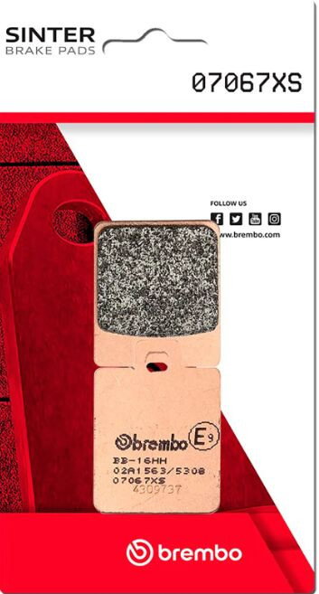 BRAKE PAD XS SINT FR/RR