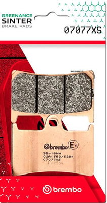 BRAKE PAD XS SINT FR