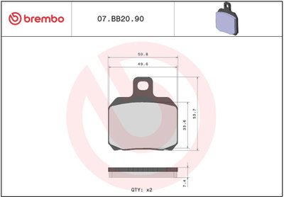 BRAKE PAD GE SINT FR/RR