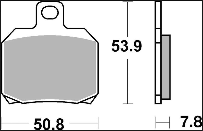 BRAKE PAD SP SINT FR/RR