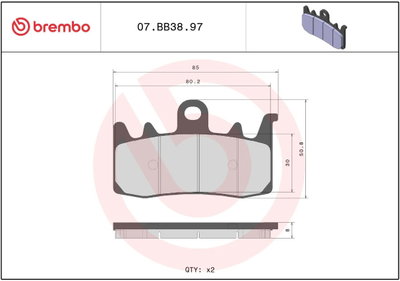 BRAKE PAD GE SINT FR/RR