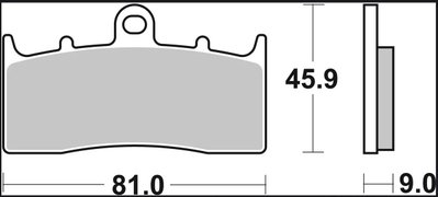 BRAKE PAD LA SINT FR