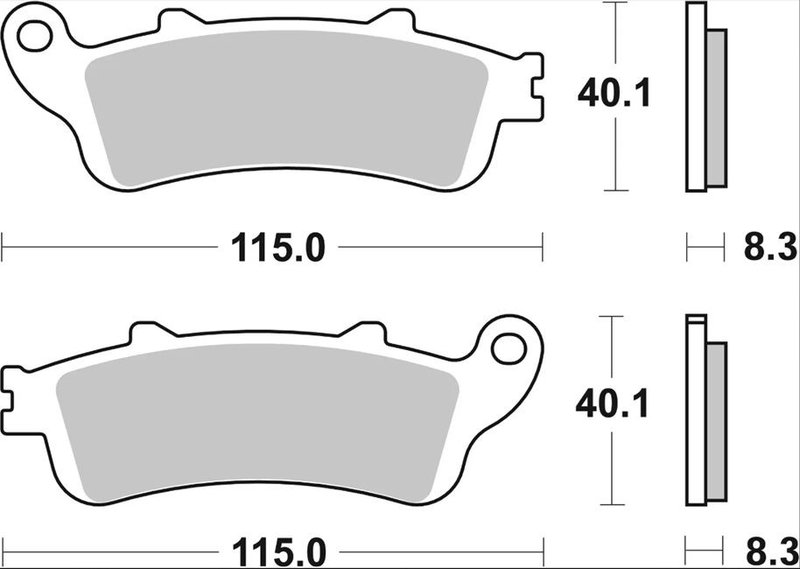 BRAKE PAD LA SINT FR