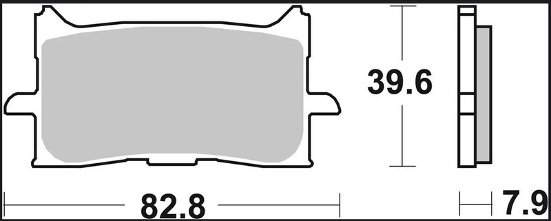 BRAKE PAD LA SINT FR
