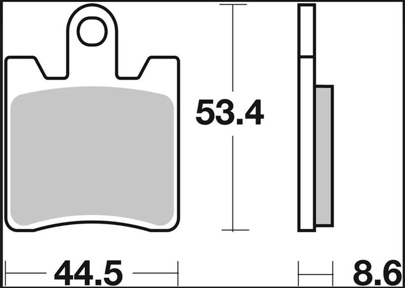 BRAKE PAD SA SINT FR