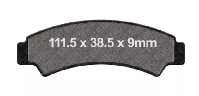 BRAKE PAD SINT R SERIES