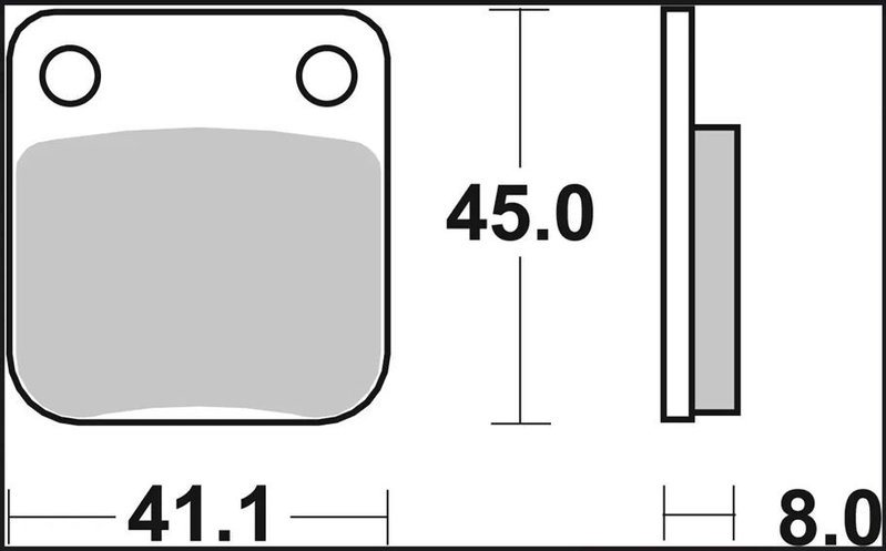 BRAKE PAD CC CAR/CER FR/RR